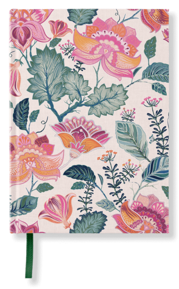 Anteckningsbok A5 Design Collection Pink Flowers