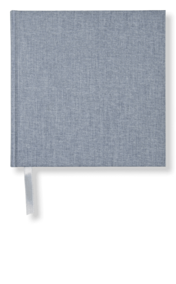 Blank gästbok, denim, Event Edition Classic