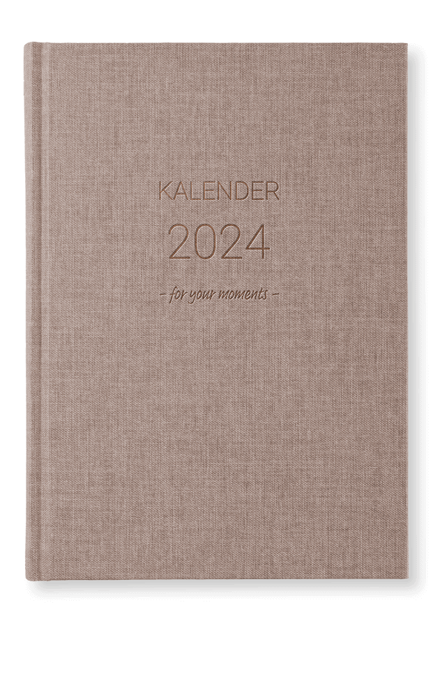Planner 2024 Classic Weekly Notes Transparent Brown Oak